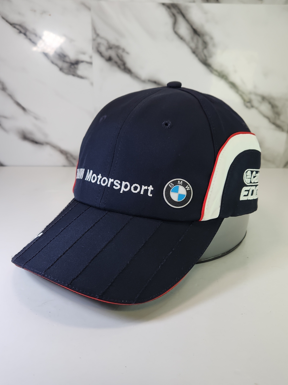 BMW Motorsport PUMA Navy Baseball Cap with Racing Accent